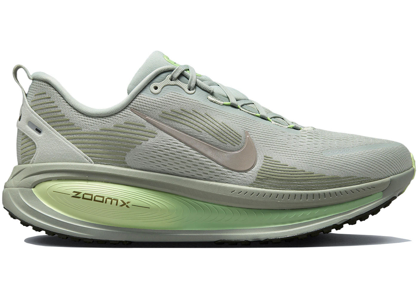 Nike Vomero 18 Light Silver Barely Volt Dusty Olive College Grey